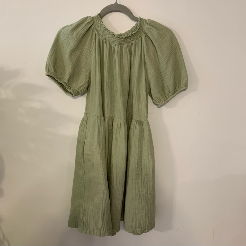 Sage green universal thread dress